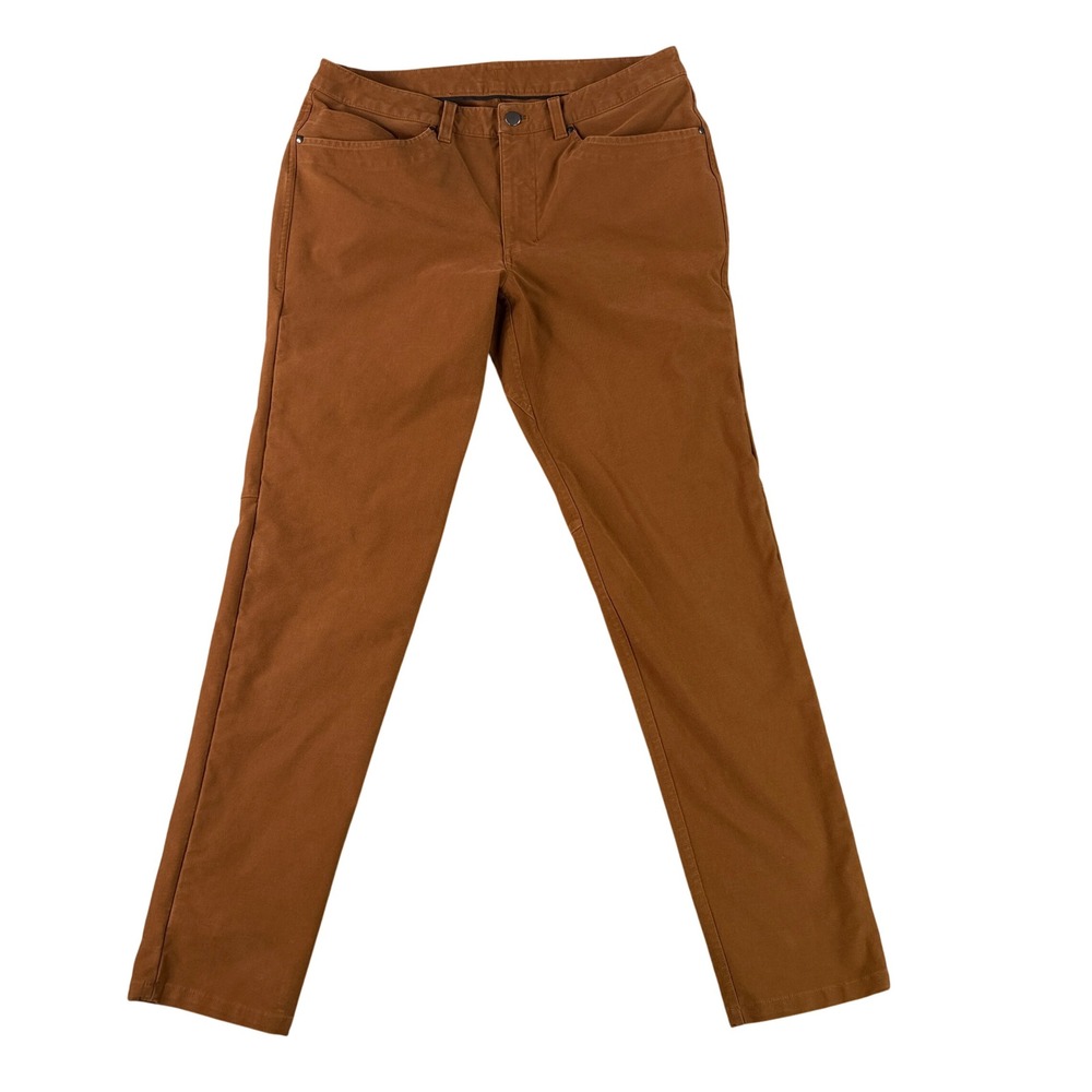 Lululemon ABC Pant‎ Slim Mens 32 Copper Utilitech 5-Pocket Performance Trousers